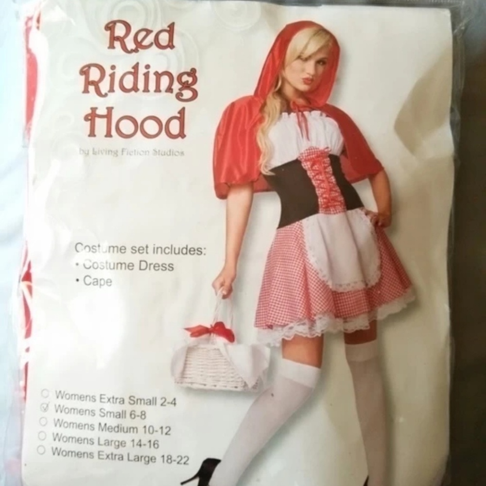 Red Riding Hood Costume, Small